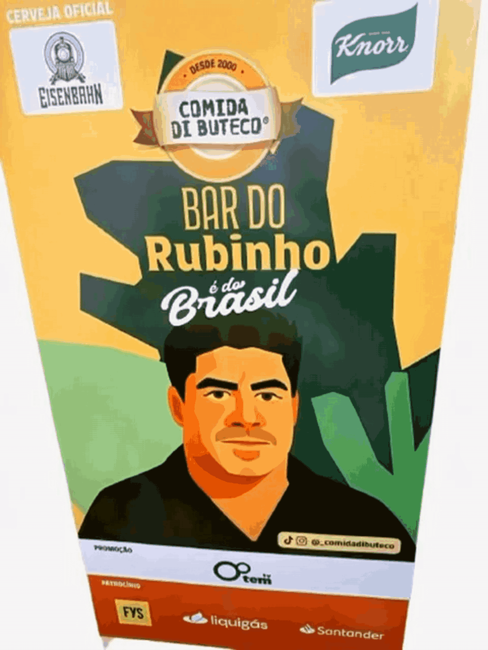 Ambiente do Bar do Rubinho em GIF