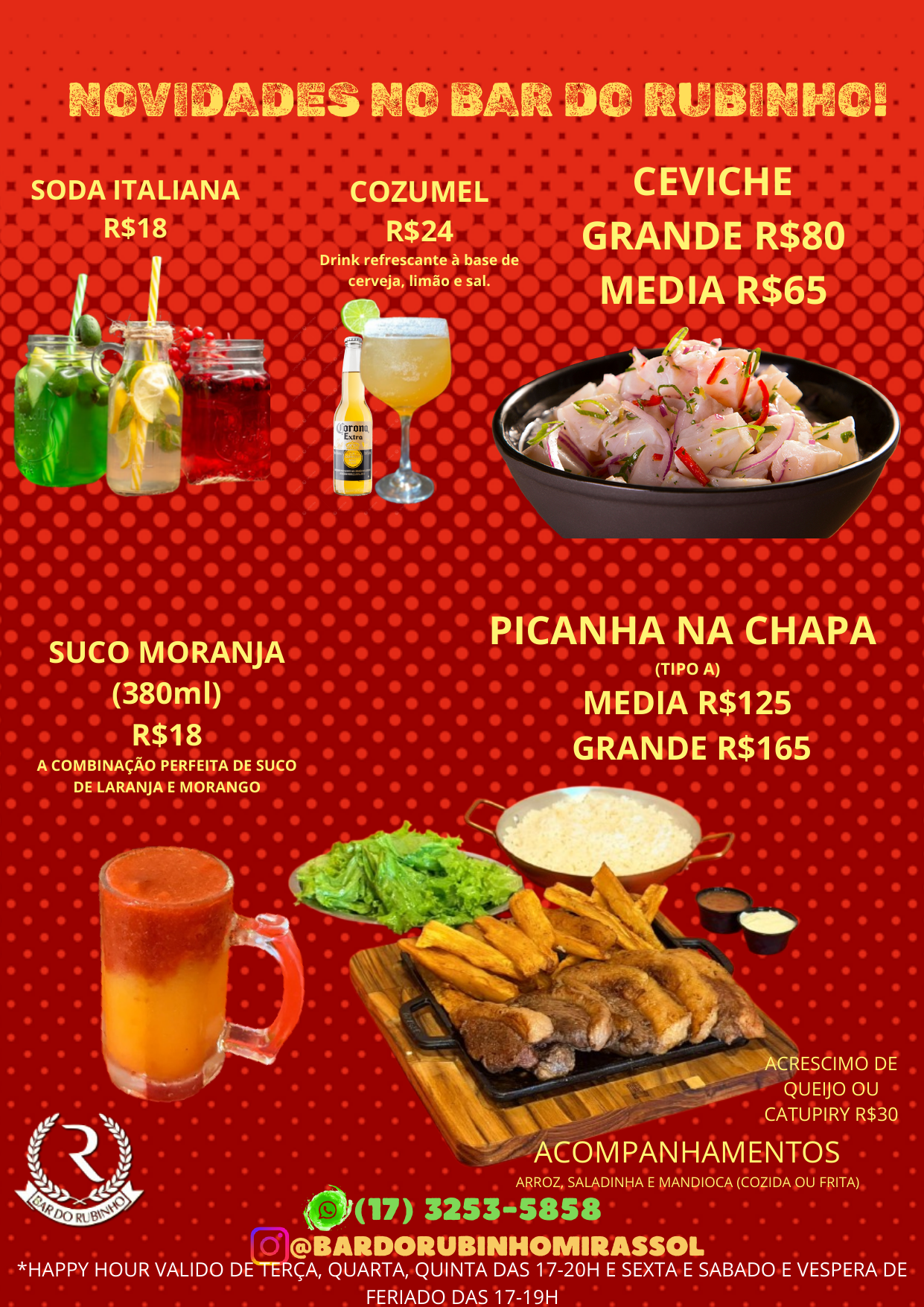 Cardápio digital página 2